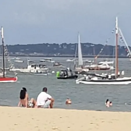 T2 Tres Belle Vue Bassin Avec Balcon 100 M Apartament Arcachon